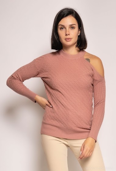 Wholesaler Dix-onze - Cutout asymetrical sweater