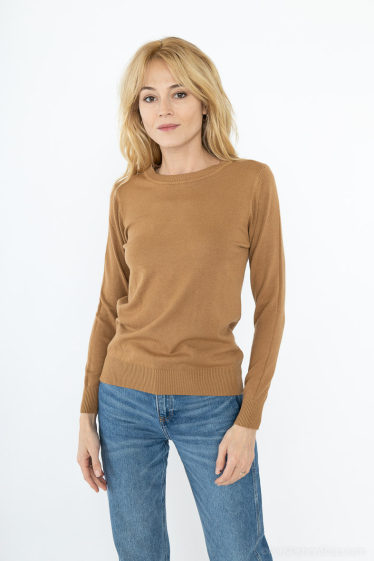 Wholesaler Dix-onze - Basic round neck sweater