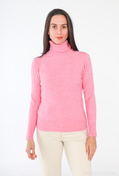 Wholesaler Dix-onze - Very soft cable v-neck sweater