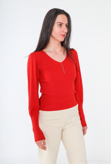 Grossiste Dix-onze - Pull col v