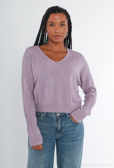 Grossiste Dix-onze - Pull col v