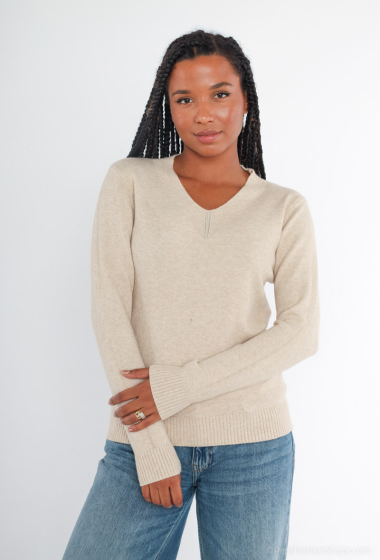 Grossiste Dix-onze - Pull col V
