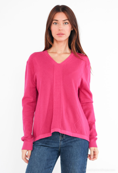 Grossiste Dix-onze - Pull col V
