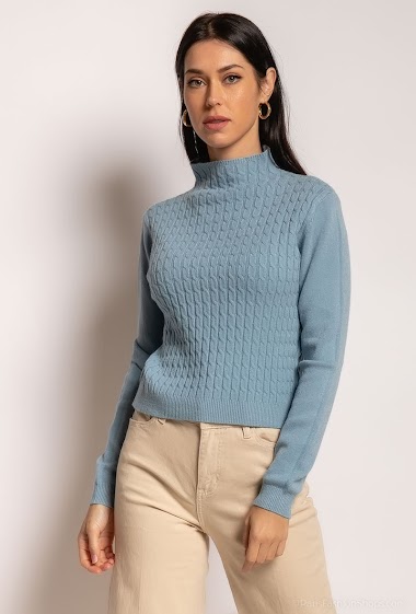 Wholesaler Dix-onze - Cable kit crop sweater