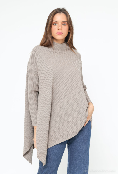 Grossiste Dix-onze - Pull poncho