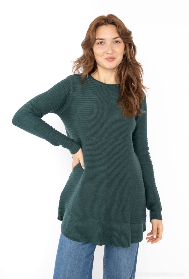 Grossiste Dix-onze - Pull robe col rond