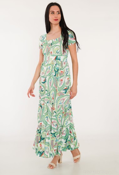 Wholesaler Dix-onze - Long printed dress