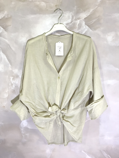 Wholesaler D&L Creation - Cotton veil shirt