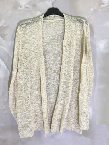 Wholesaler D&L Creation - Long sleeve acrylic vest