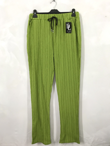 Wholesaler D&L Creation - Trousers with pleated fabric
