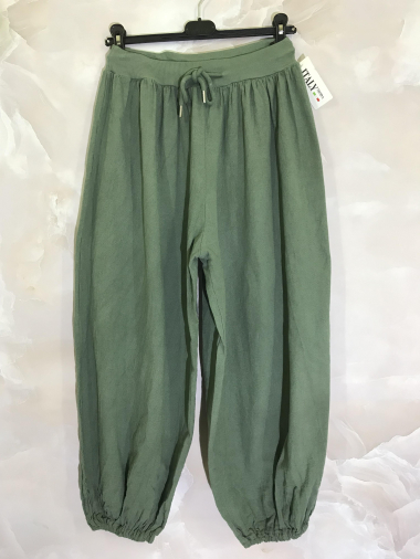 Wholesaler D&L Creation - Plus size extra wide plain baggy pants