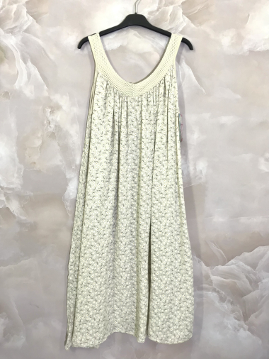 Wholesaler D&L Creation - V-neck dress with small flower print