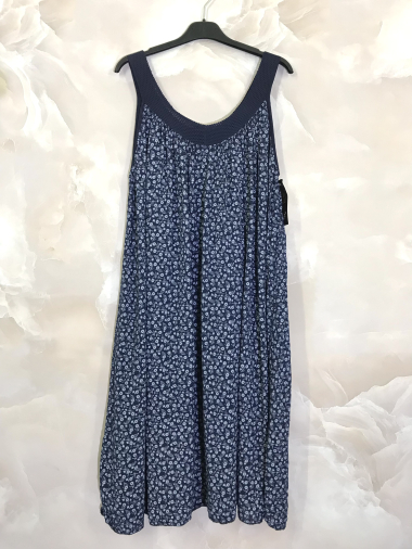 Wholesaler D&L Creation - V-neck dress with small flower print