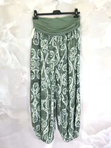 Wholesaler D&L Creation - Printed harem pants