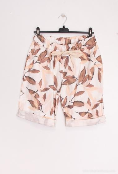 Wholesaler D&L Creation - Foliage print shorts