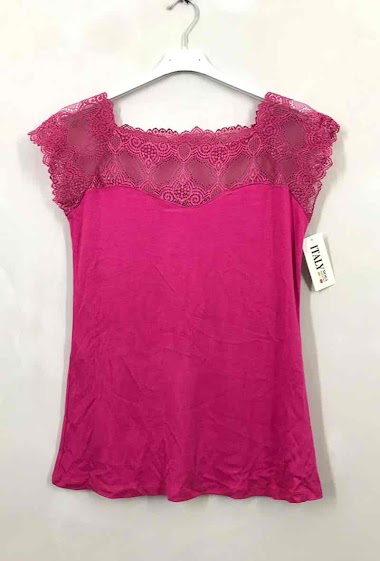 Wholesalers D&L Creation - Top with lace