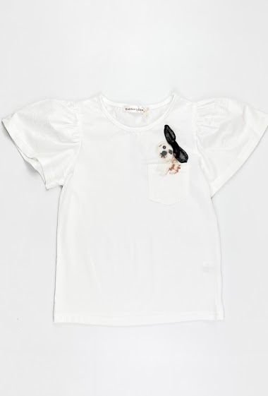 Wholesalers Dolphin's Bow - "Pocket Dog" T-Shirt