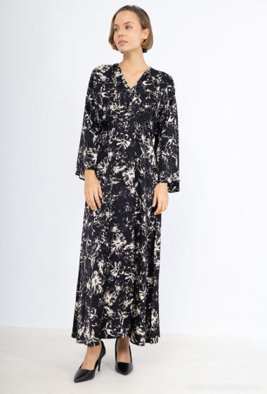 Wholesaler Dolssaci - Flower print maxi dress