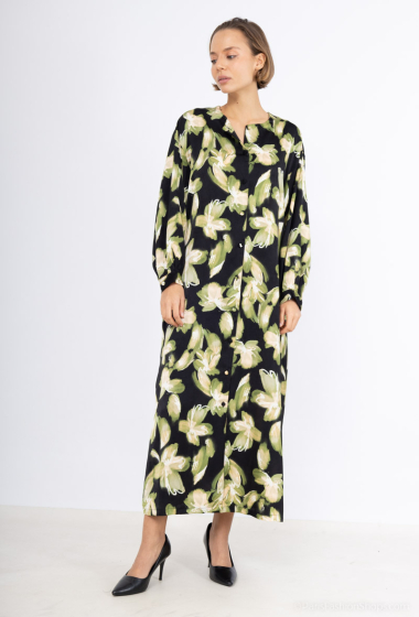 Wholesaler Dolssaci - Flower print maxi dress