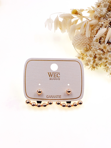 Wholesaler WEC Bijoux - metal earring