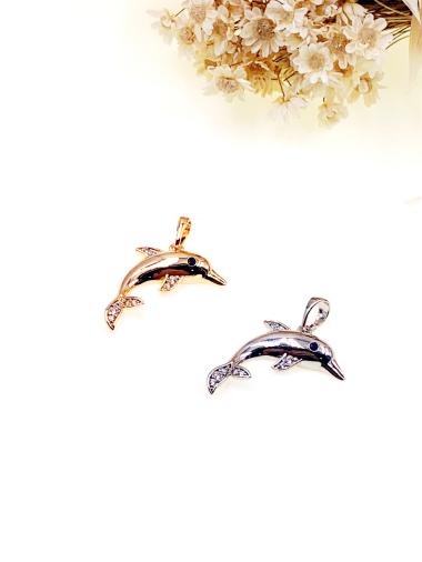 Wholesaler Dragon d'Or - dolphin pendant