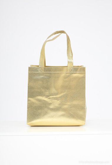 Wholesalers DT XENON - Shopping bag in plastic-coated fabric 25X25cm with gusset