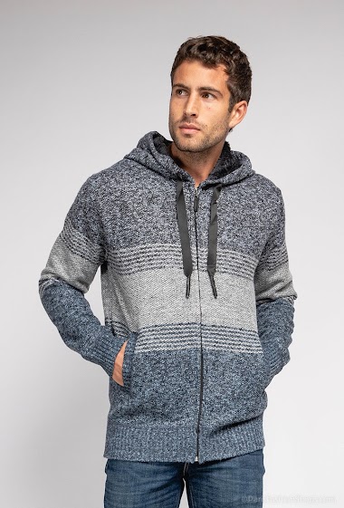 Wholesaler DYLAN STAR - Zipped sweater