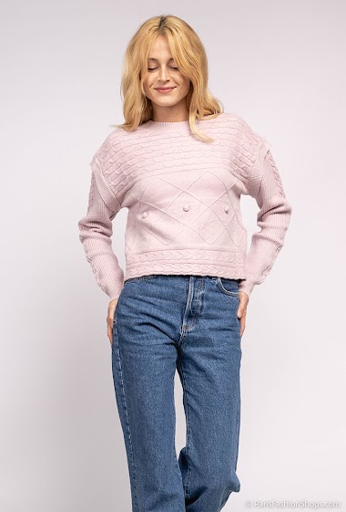 Wholesaler D&Z Fashion - Cable knit sweater