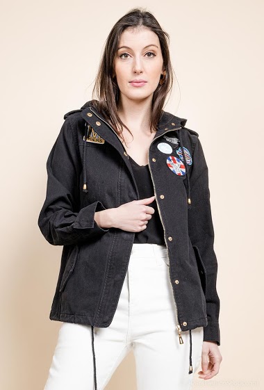 Wholesaler E.DIVA - 3046-Cotton jacket