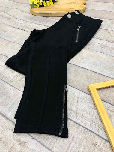 Wholesaler E.DIVA - 5042-Pants with zip