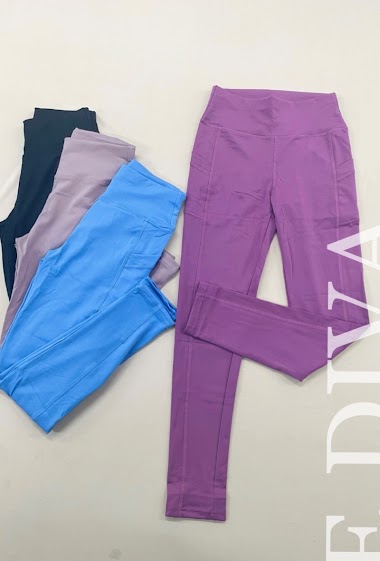 Wholesalers E.Diva - Sports leggings with pockets