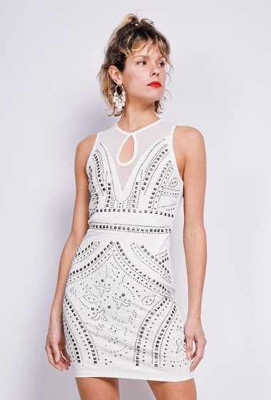Wholesaler E.DIVA - Sim dress with strass