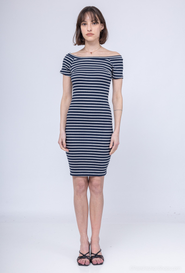 Wholesaler E.DIVA - Marinated One Shoulder Bodycon Dress
