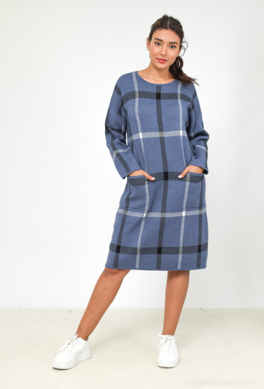 Wholesaler E-WOMAN - Long sweater dress
