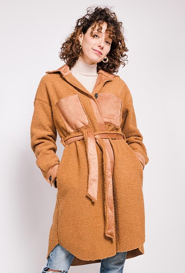 Großhändler GG LUXE - Textured coat