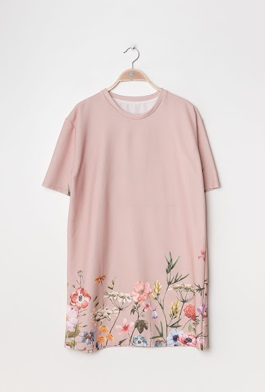 Wholesaler GG LUXE - Flower print dress