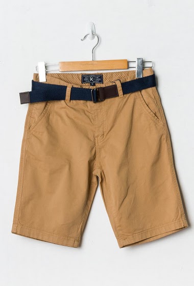 Großhändler Kaygo - Cotton shorts with belt