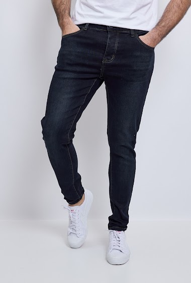 Wholesaler Omnimen - Dark blue skinny jeans