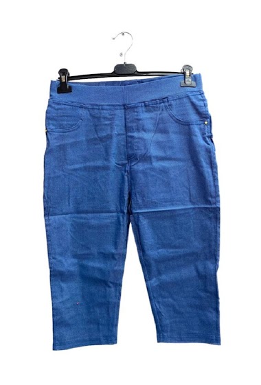 Großhändler E&F - Elastic wait cropped trousers