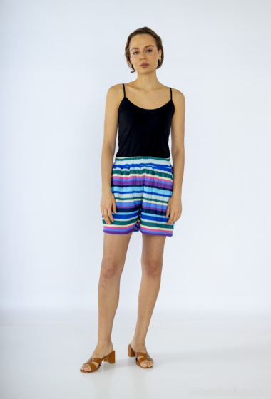 Wholesaler Eight Paris - Multicolored braided shorts