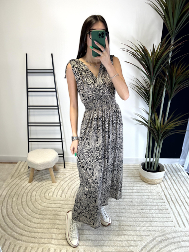 Wholesaler Zoe Mode (Elena Z) - Long magic waist dress