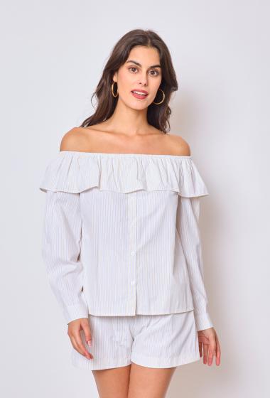 Wholesaler Elenza - Striped shirt