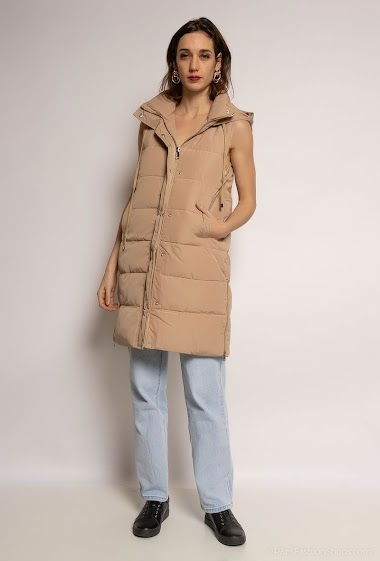 Wholesaler Elenza - Sleeveless puffer jacket