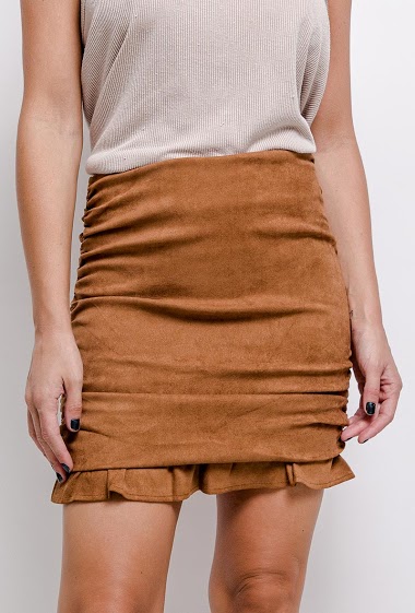 Wholesaler Elenza - Suede skirt