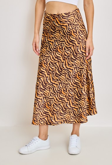 Wholesaler Elenza - Printed maxi skirt