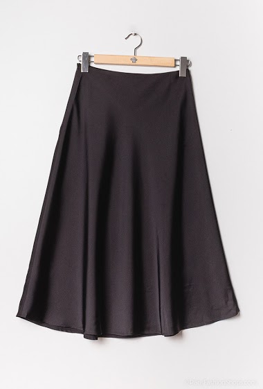 Wholesaler Elenza - Satin midi skirt
