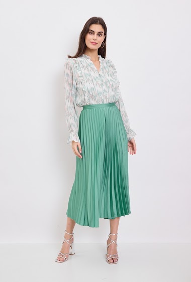 Wholesaler Elenza - Pleated skirt