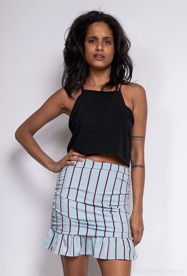 Wholesaler Elenza - Striped skirt