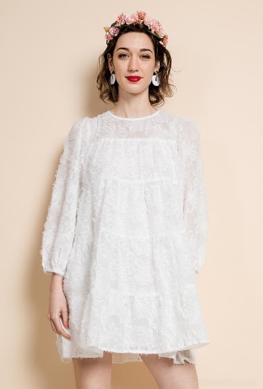 Wholesaler Elenza - Textured dress