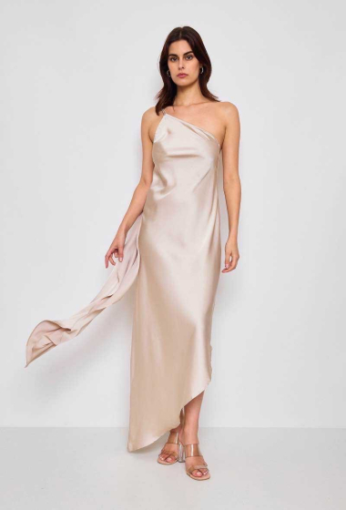 Wholesaler Elenza - long satin dress